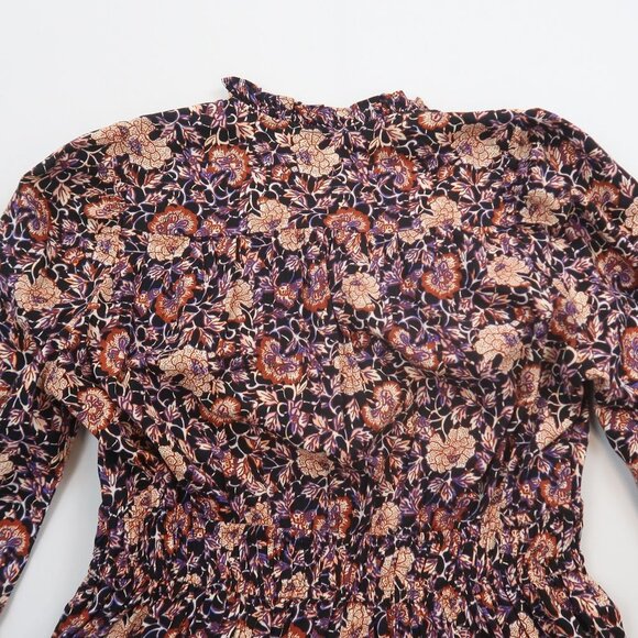 Ulla Johnson Liv Mini Dress Midnight Floral Size 8 - Picture 6 of 10
